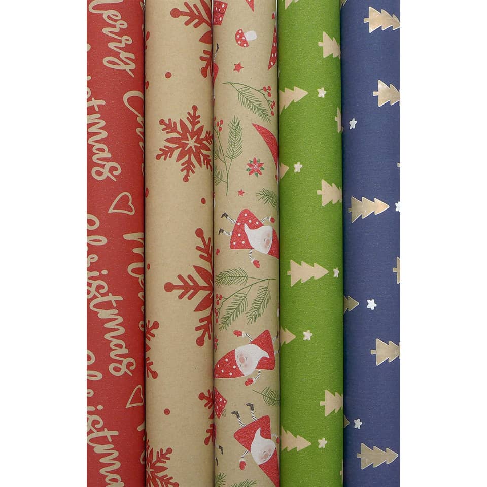 Weihnachtspapier Rolle 70cm x 2m