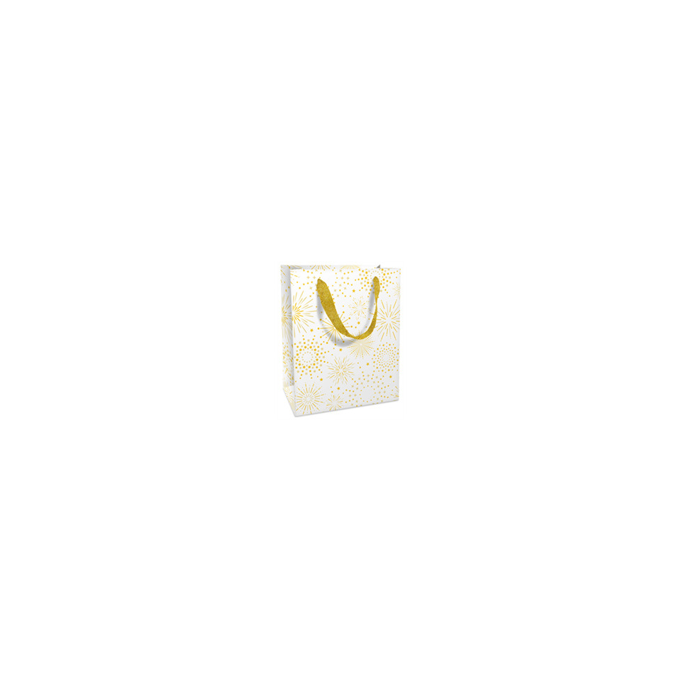 Weihnachts-Geschenktragetasche Firework, 15 x 12 x 6 cm