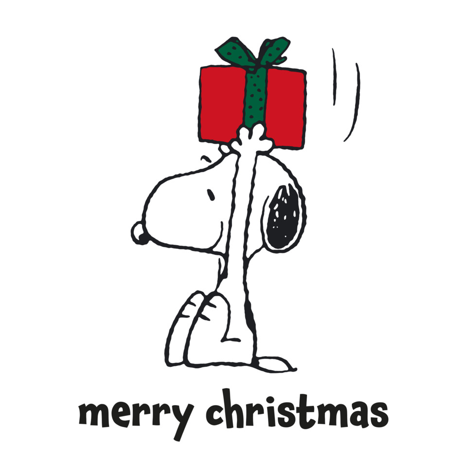 Weihnachts-Zelltuchserviette Snoopy, 33 x 33 cm, 3-lagig, 20 Stück