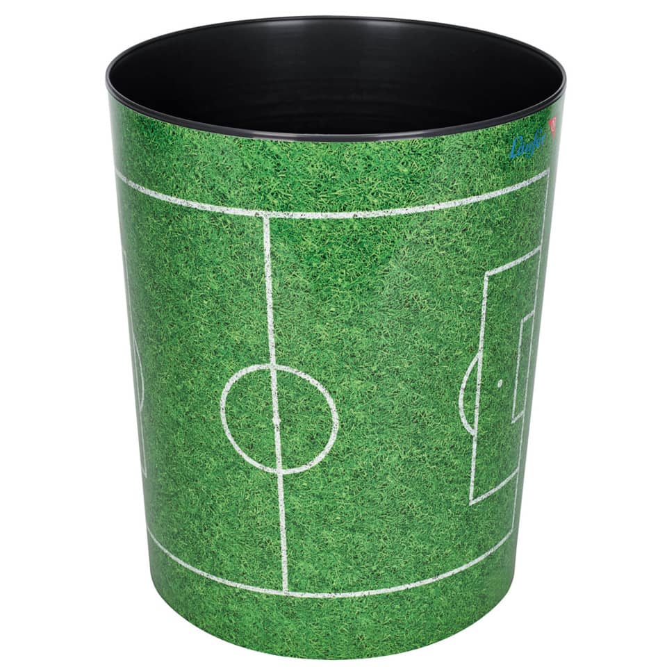 Papierkorb - 13 L, Fussballfeld