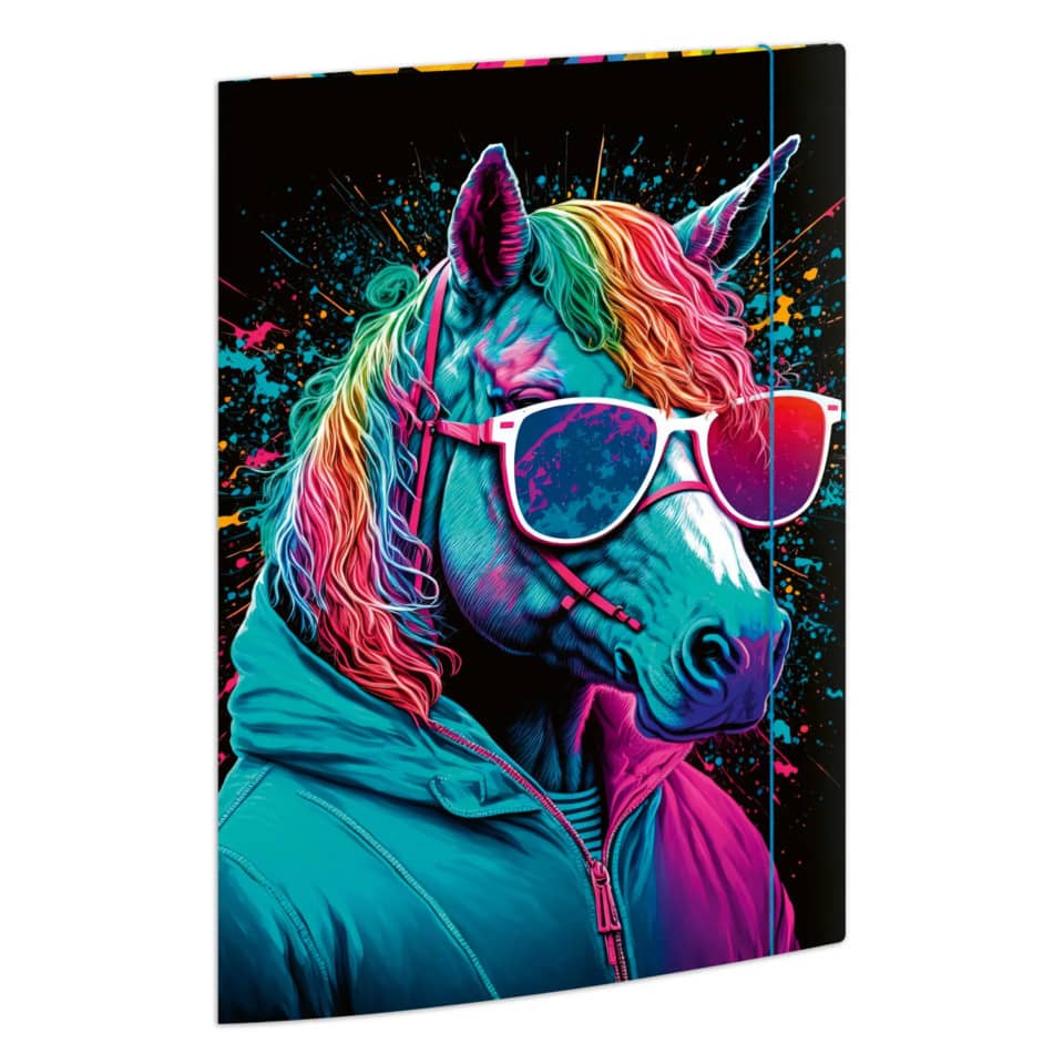 Zeichenmappe A4 Neon