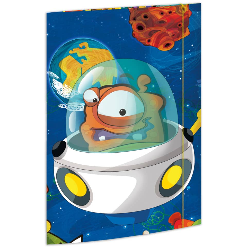 Gummizugmappe - A3, Space Aliens