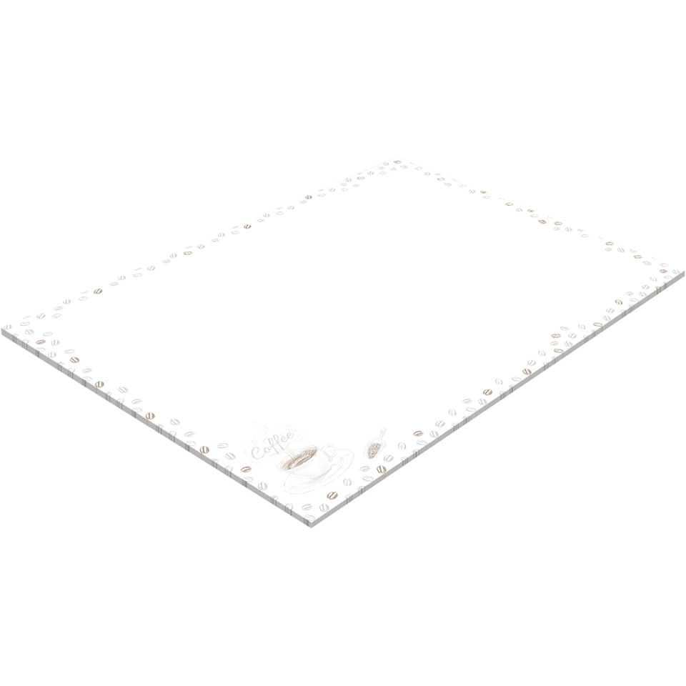 Notiz-Schreibunterlage "Coffee" - 60 x 42 cm, 30 Blatt