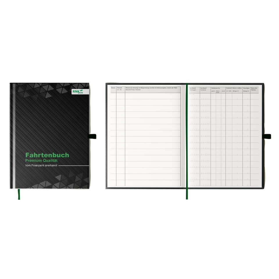 Fahrtenbuch Premium für Pkw - A5
