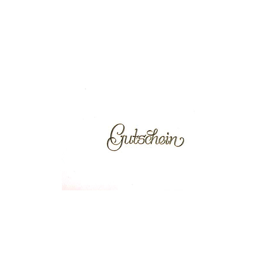 Gutscheinkarte - inkl. Umschlag