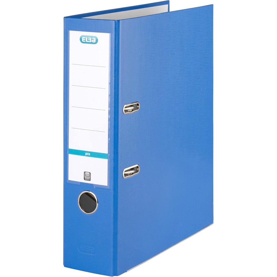 Ordner smart Pro PP/Papier - A4, 80 mm, blau