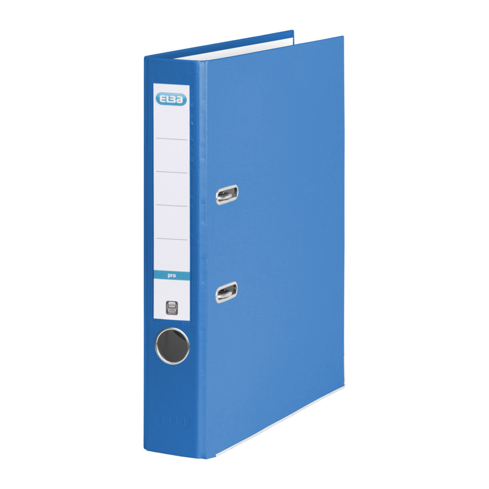 Ordner smart Pro PP/Papier, mit auswechselbarem Rückenschild, Rückenbreite 5 cm, blau