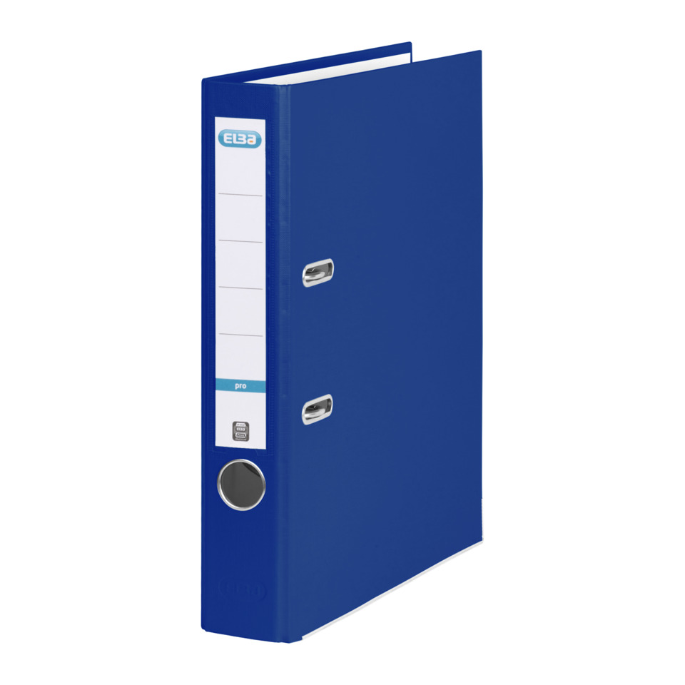 Ordner smart Pro PP/Papier, mit auswechselbarem Rückenschild, Rückenbreite 5 cm, ozeanblau