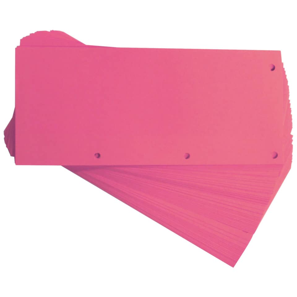 Trennstreifen Duo 160 g/qm Karton - pink, 60 Stück