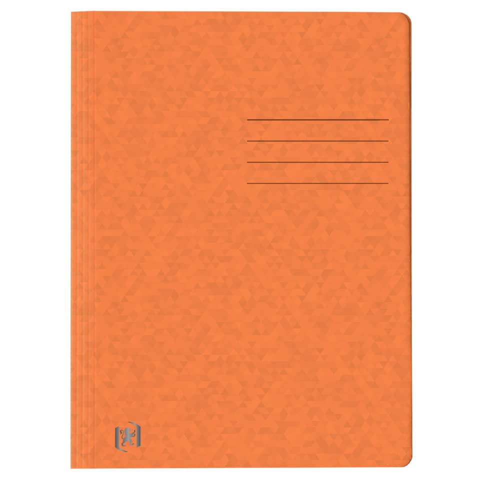 Schnellhefter TOP FILE+ - A4, Karton 390g/qm, kfm. und Amtsheftung, orange