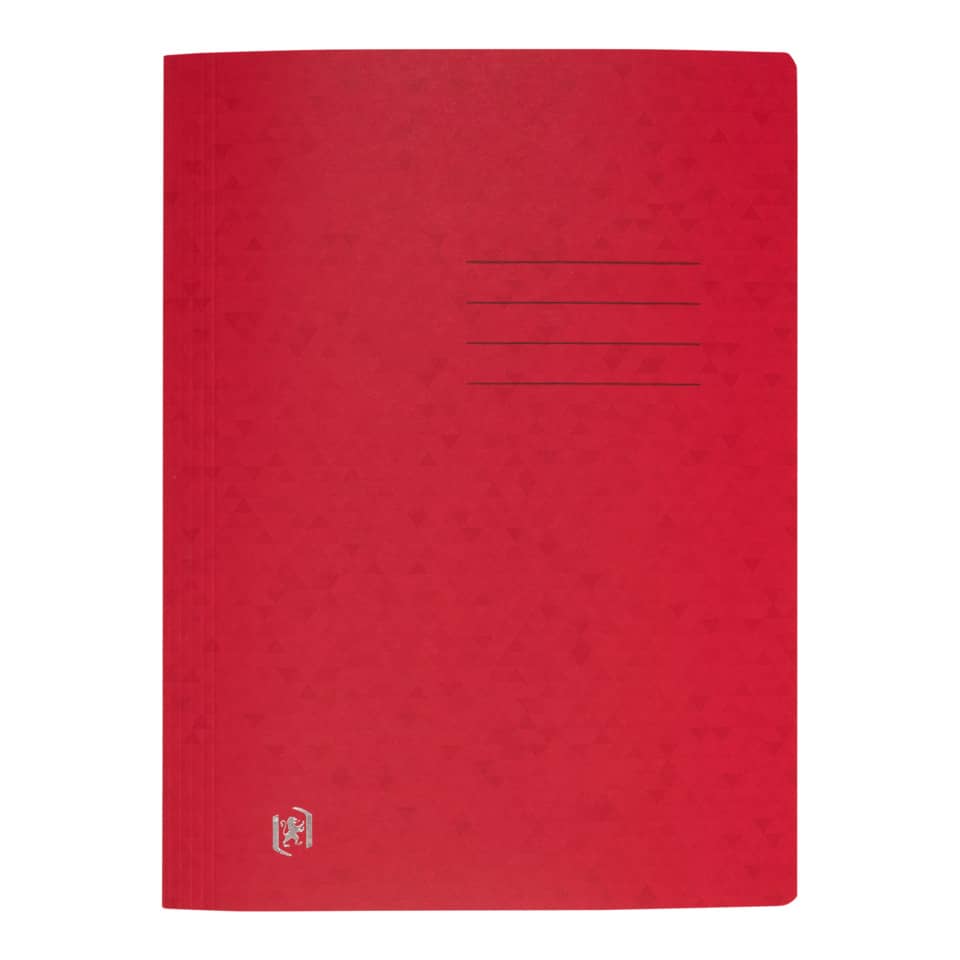 Schnellhefter TOP FILE+ - A4, Karton 390g/qm, kfm. und Amtsheftung, dunkelrot