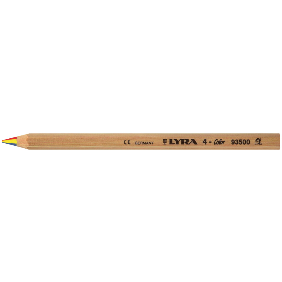 Farbstift Farb-Riesen 4-Color naturbelassen