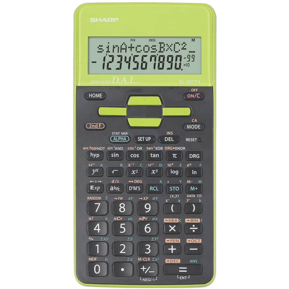 Wissenschaftlicher Schulrechner EL-531THGR