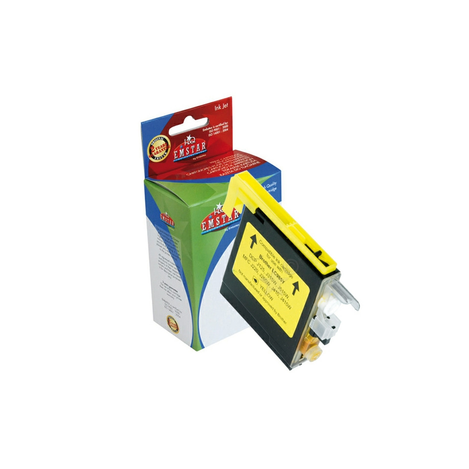 Alternativ Emstar Tintenpatrone gelb (10BRDCPJ125Y-B58,B58)