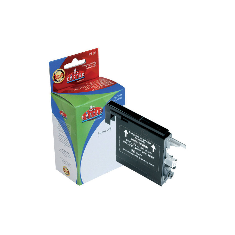 Alternativ Emstar Tintenpatrone schwarz (10BRDCPJ125S-B55,B55)