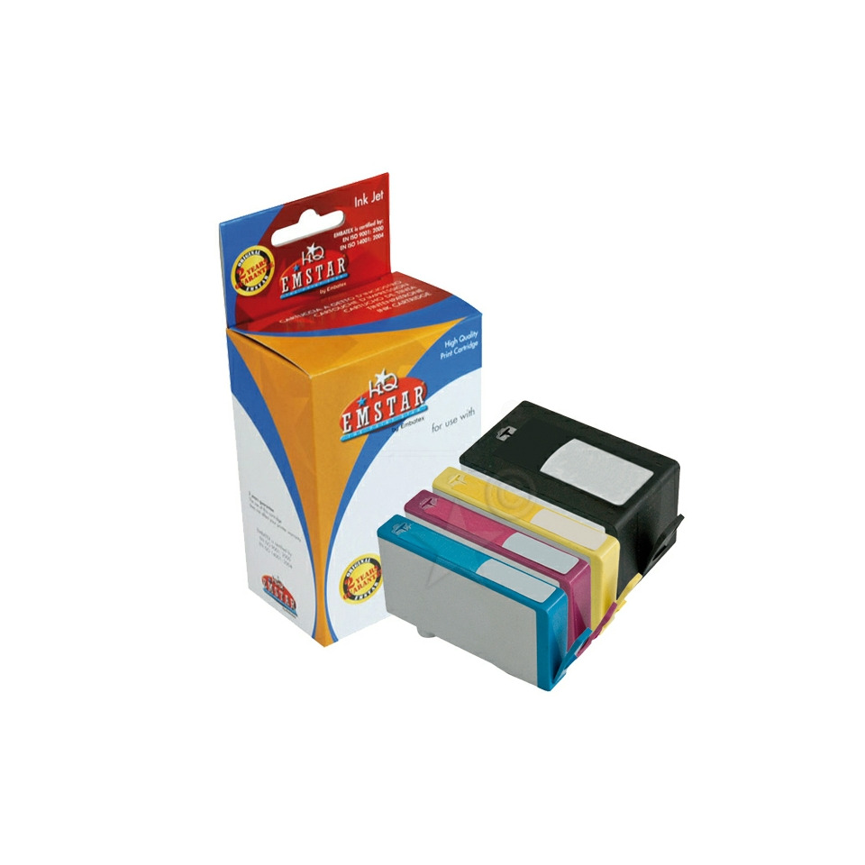 Alternativ Emstar Tintenpatrone MultiPack Bk,C,M,Y (10HPOJ6500MULTI-H165,H165)
