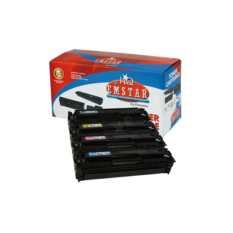 Alternativ Emstar Tonerkartusche MultiPack Bk,C,M,Y (09HP1510MULTI/H759,9HP1510MULTI,9HP1510MULTI/H759,H759)