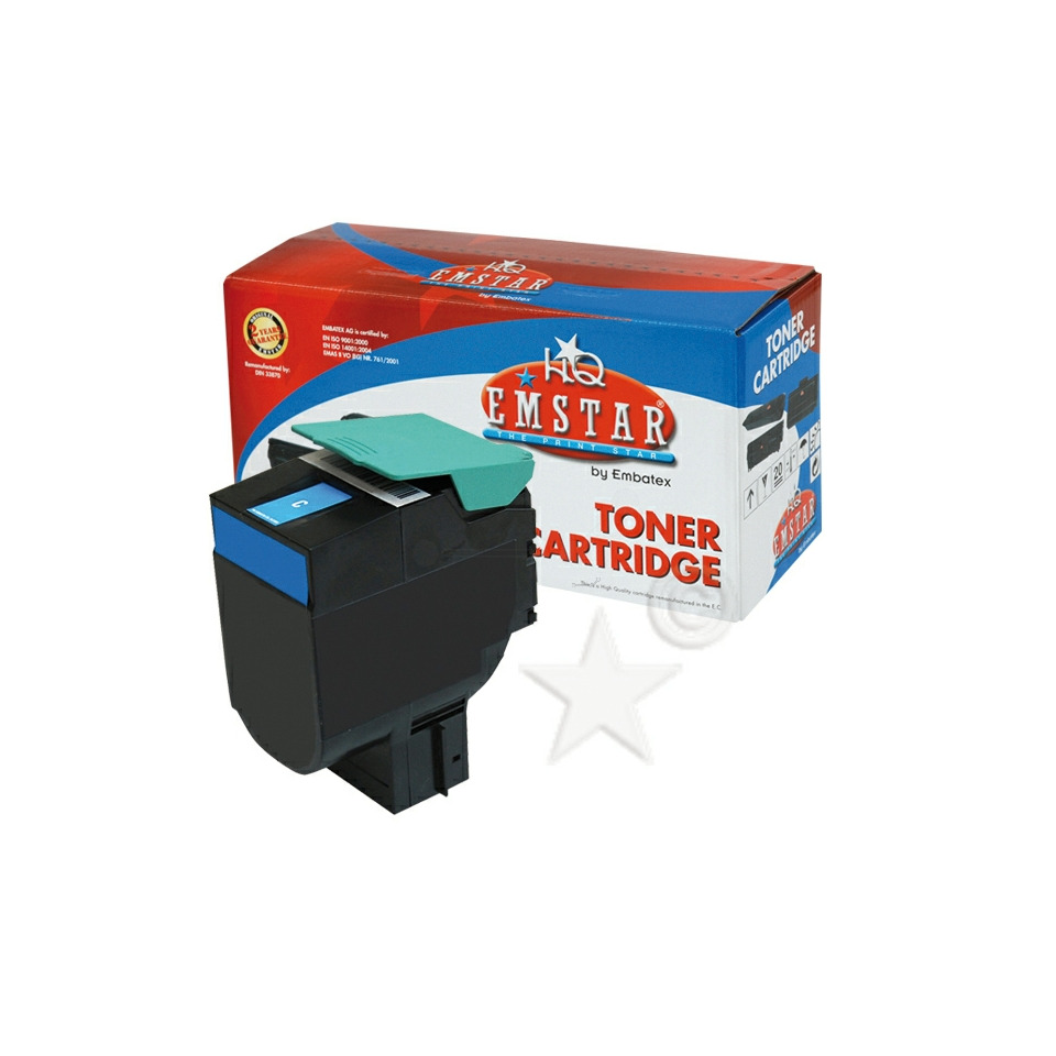 Alternativ Emstar Toner cyan (09LEC540MAC/L596,9LEC540MAC,9LEC540MAC/L596,L596)