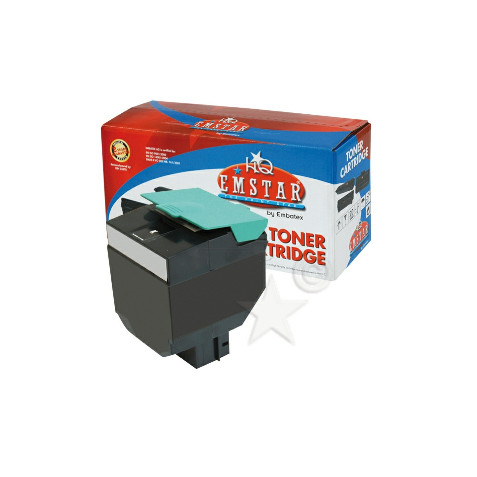 Alternativ Emstar Toner schwarz (09LEC540MAS/L599,9LEC540MAS,9LEC540MAS/L599,L599)