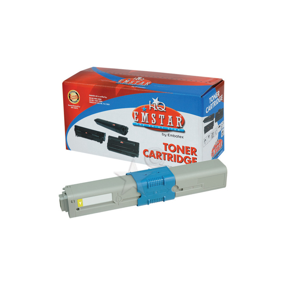 Alternativ Emstar Toner-Kit gelb (09OKC301Y/O641,9OKC301Y,9OKC301Y/O641,O641)