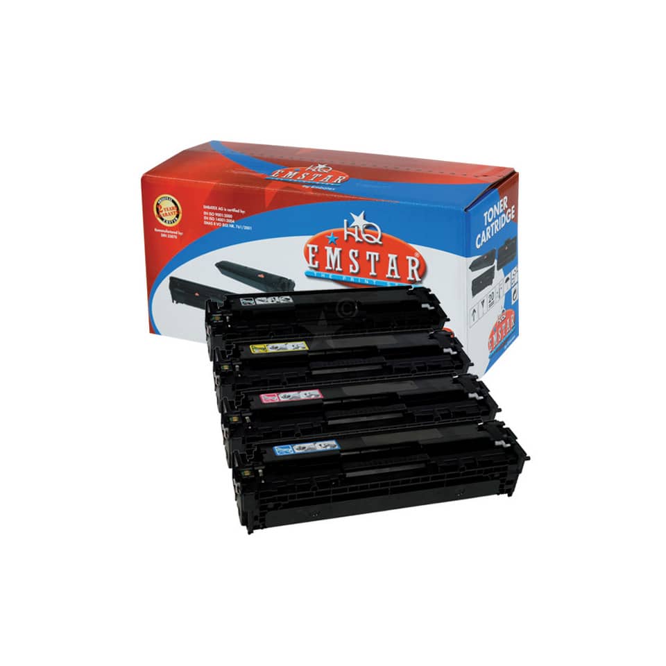 Alternativ Emstar Toner MultiPack Bk,C,M,Y (09HPM276MULTI/H872,9HPM276MULTI,9HPM276MULTI/H872,H872)
