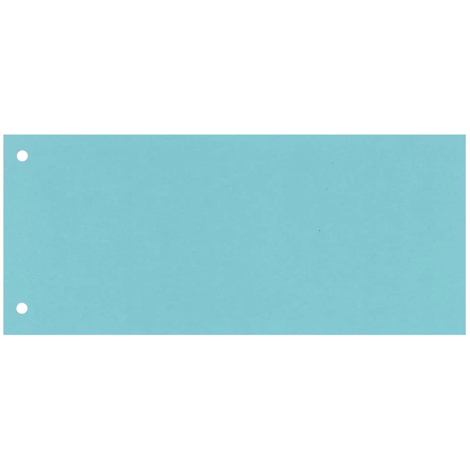 Trennstreifen - 190 g/qm Karton, blau, 100 Stück