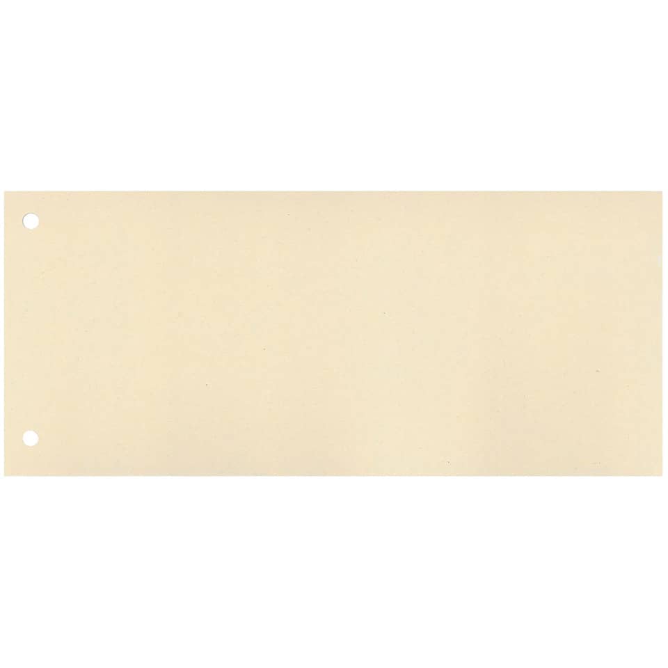 Trennstreifen - 190 g/qm Karton, chamois, 100 Stück