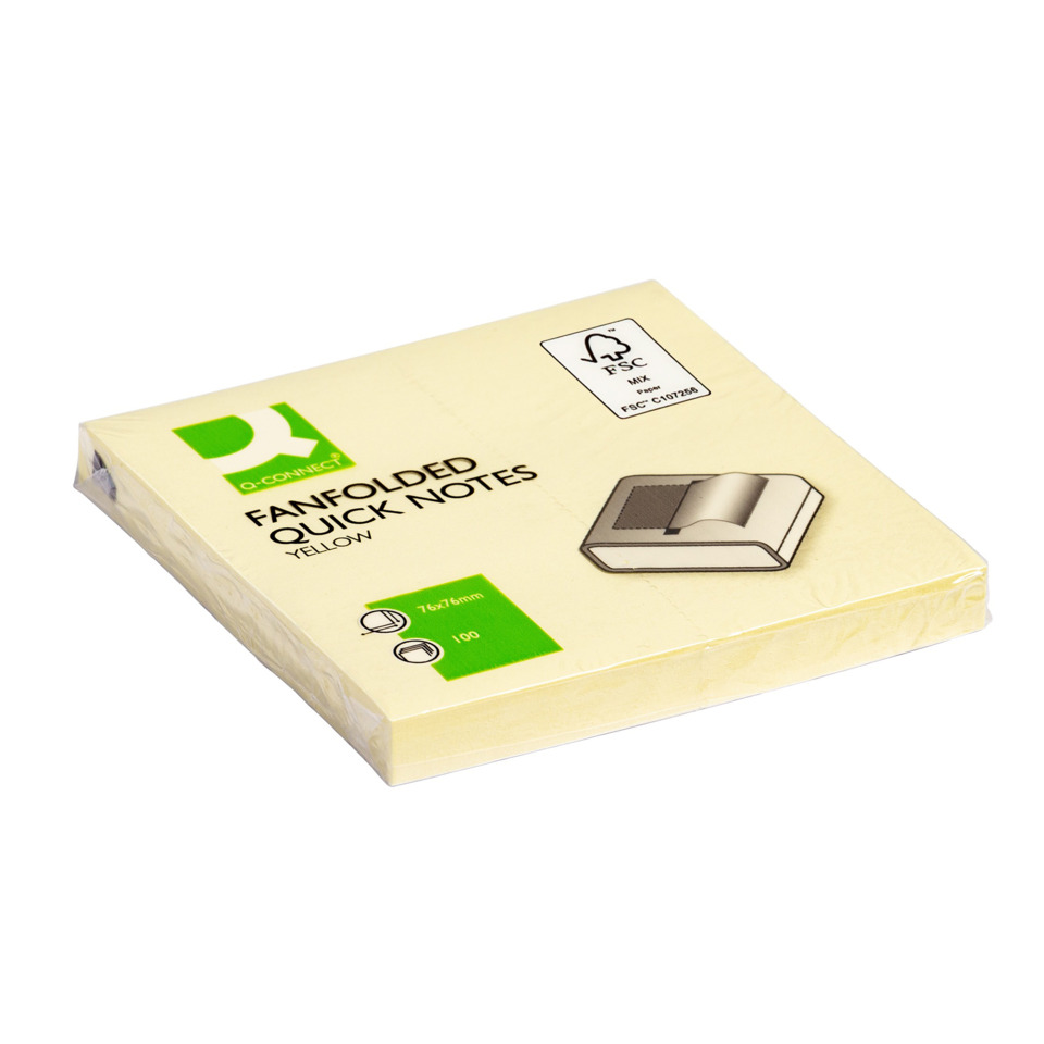 Haftnotizen Z-Quick Notes - 76 x 76 mm, 12 Blöcke