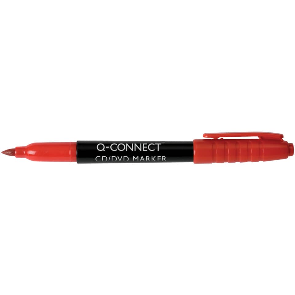 CD/DVD Marker - permanent, ca. 1 mm, rot