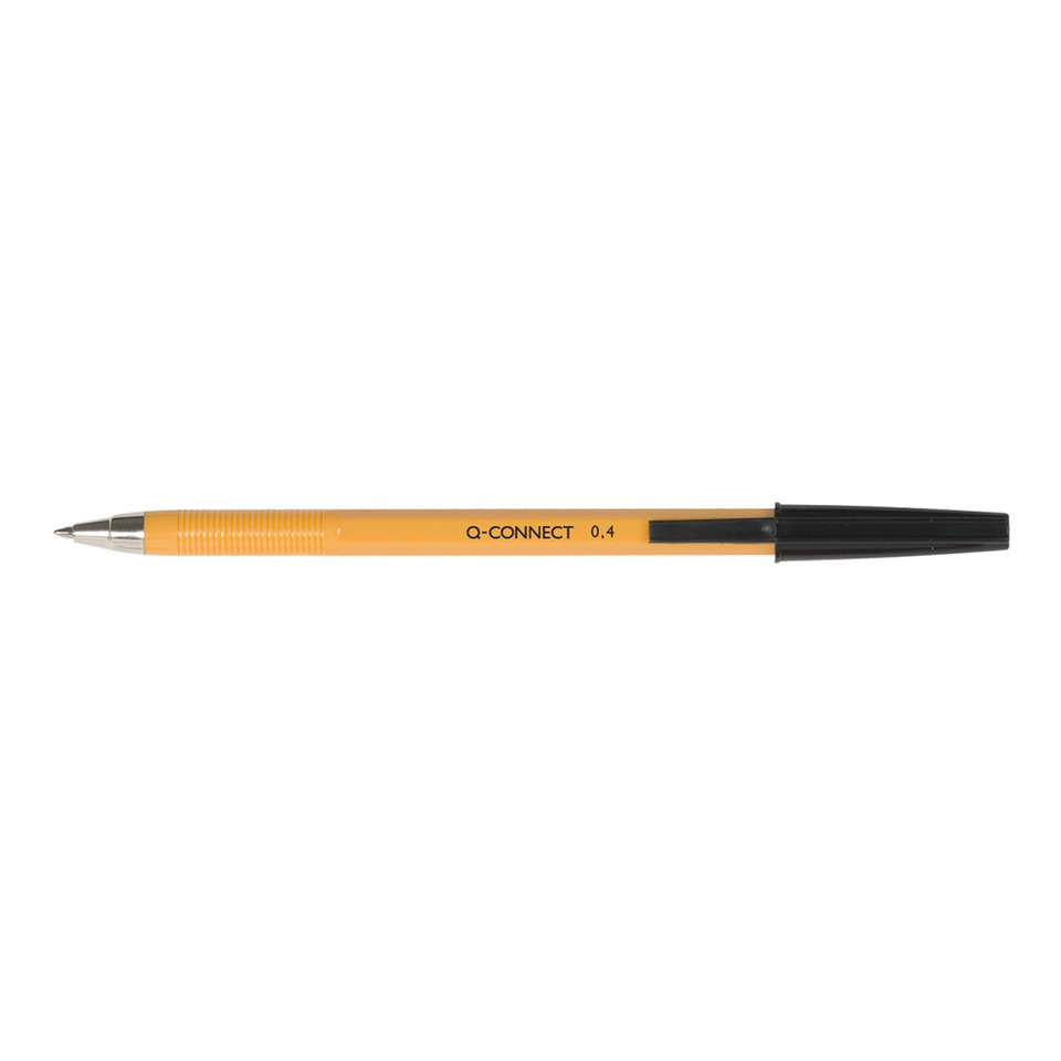Kugelschreiber Einweg, 0,7mm, schwarz