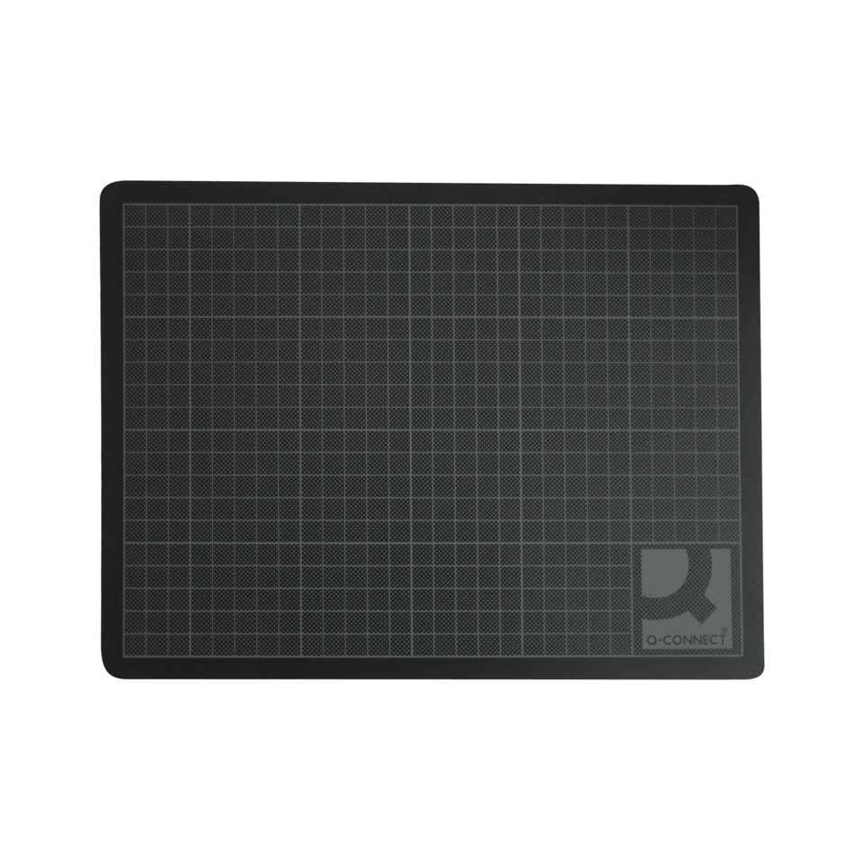 Schneidunterlage 60x90cm, PVC, A1, schwarz