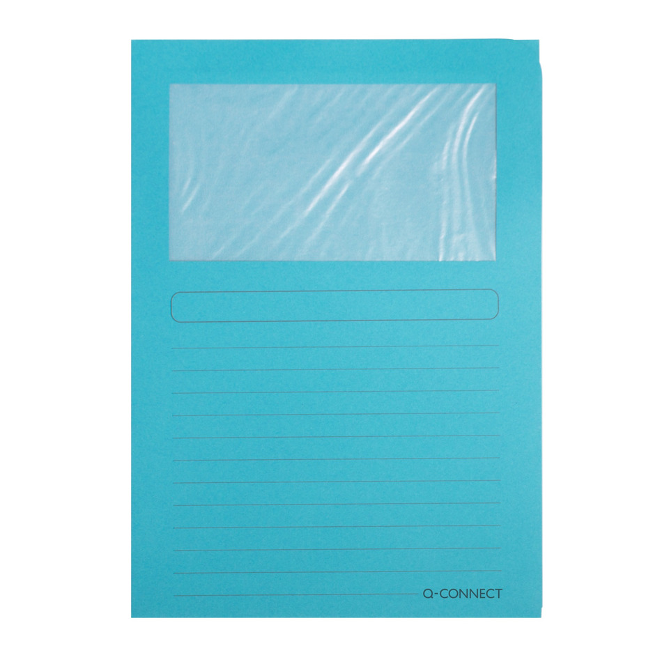 Umlaufmappe, A4, Pappe, blau