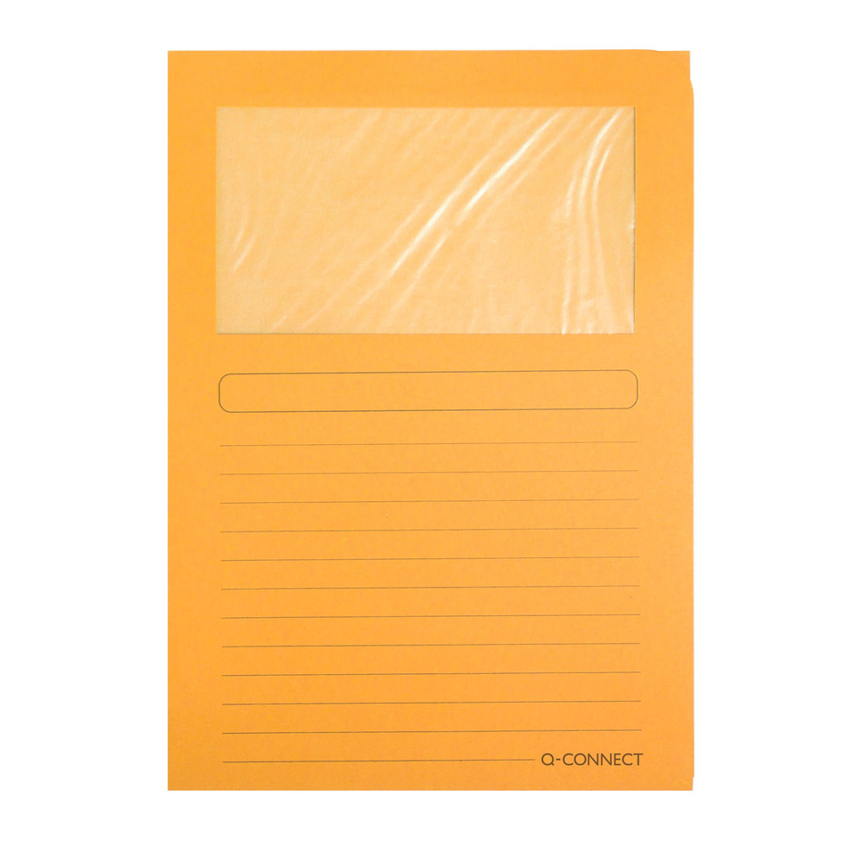 Umlaufmappe, A4, Pappe, orange