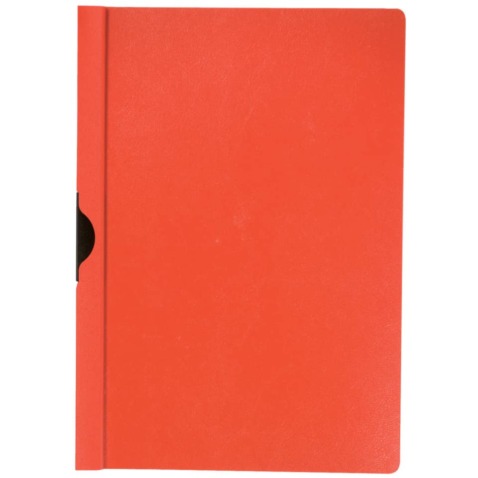 Klemmmappe - rot, Fassungsvermögen bis 60 Blatt