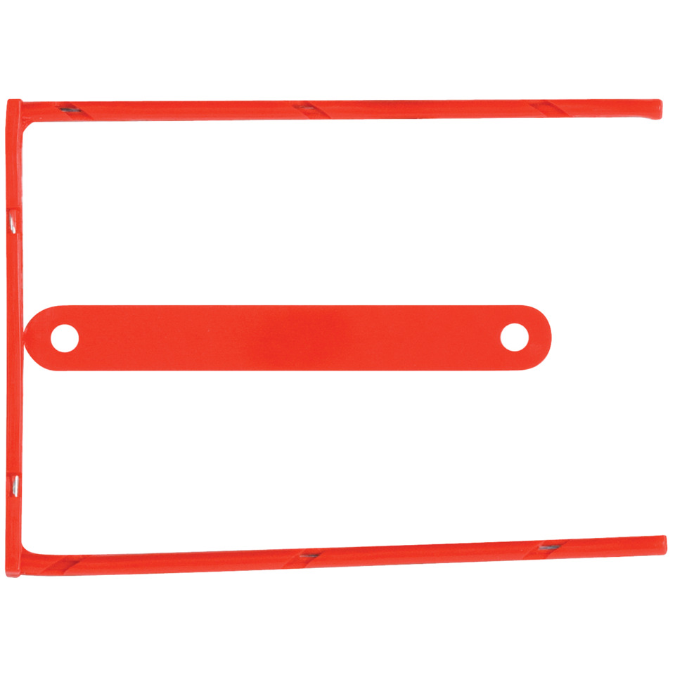 D-Clip/ Magi-Clip Archivbinder - 8 cm, 100 Stück, rot