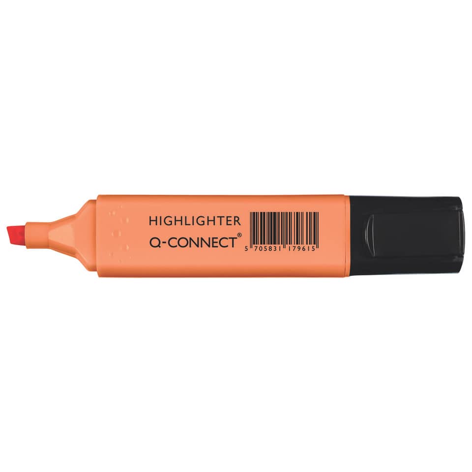 Textmarker - ca. 2 - 5 mm, pastell orange