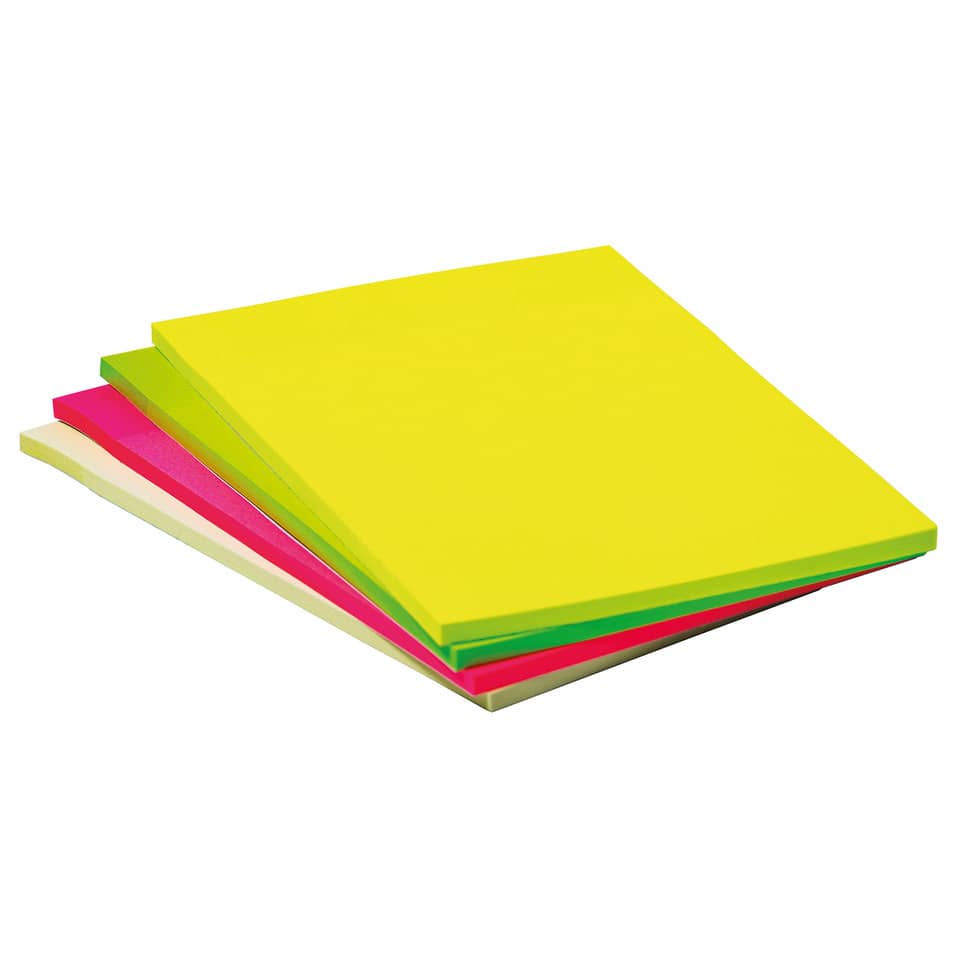 Haftnotizblock 180St. 150mm 101mm sortiert