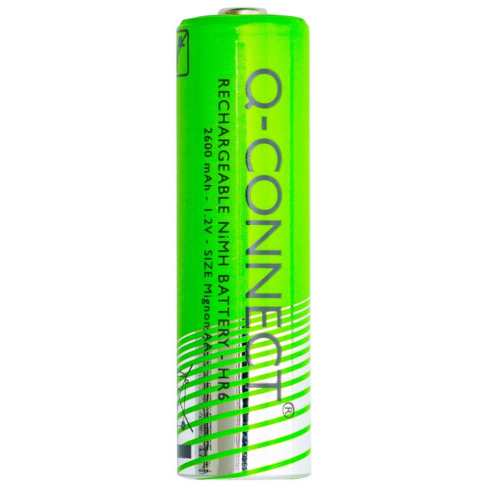 Batterie Akku, HR06/AA/Mignon, NiMH 2600mAh, 2 Stück