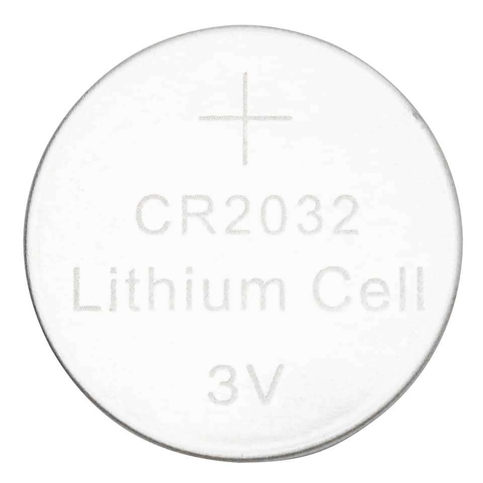 Knopfzellen-Batterie Lithium CR2032, 4 Stück