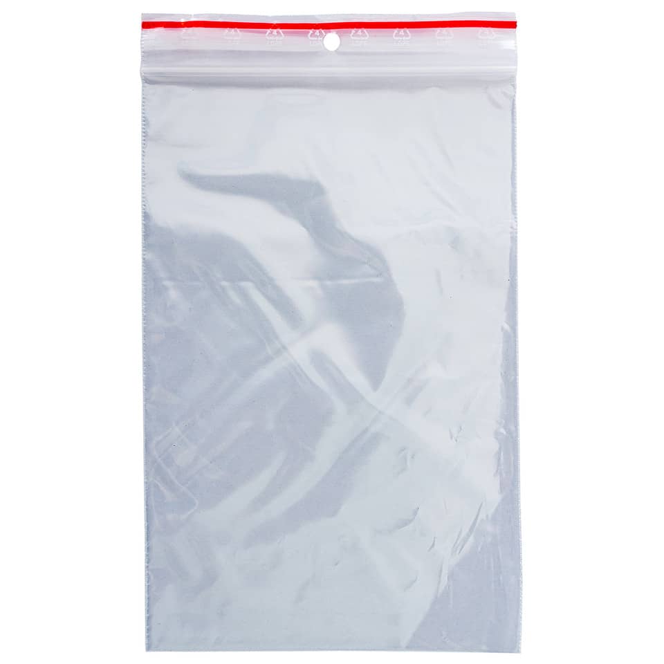 Druckbandbeutel - 120x180mm, transparent, 100 Stück
