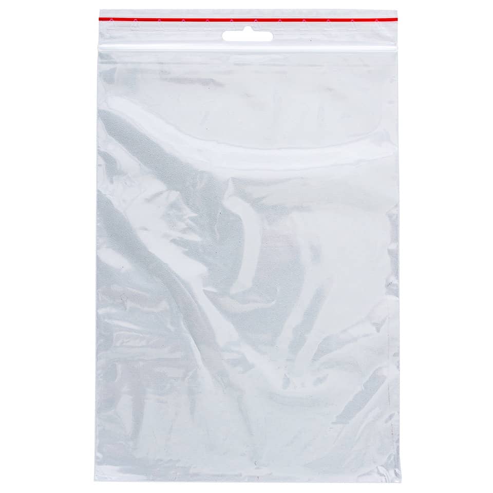 Druckbandbeutel - 170x230mm, transparent, 100 Stück