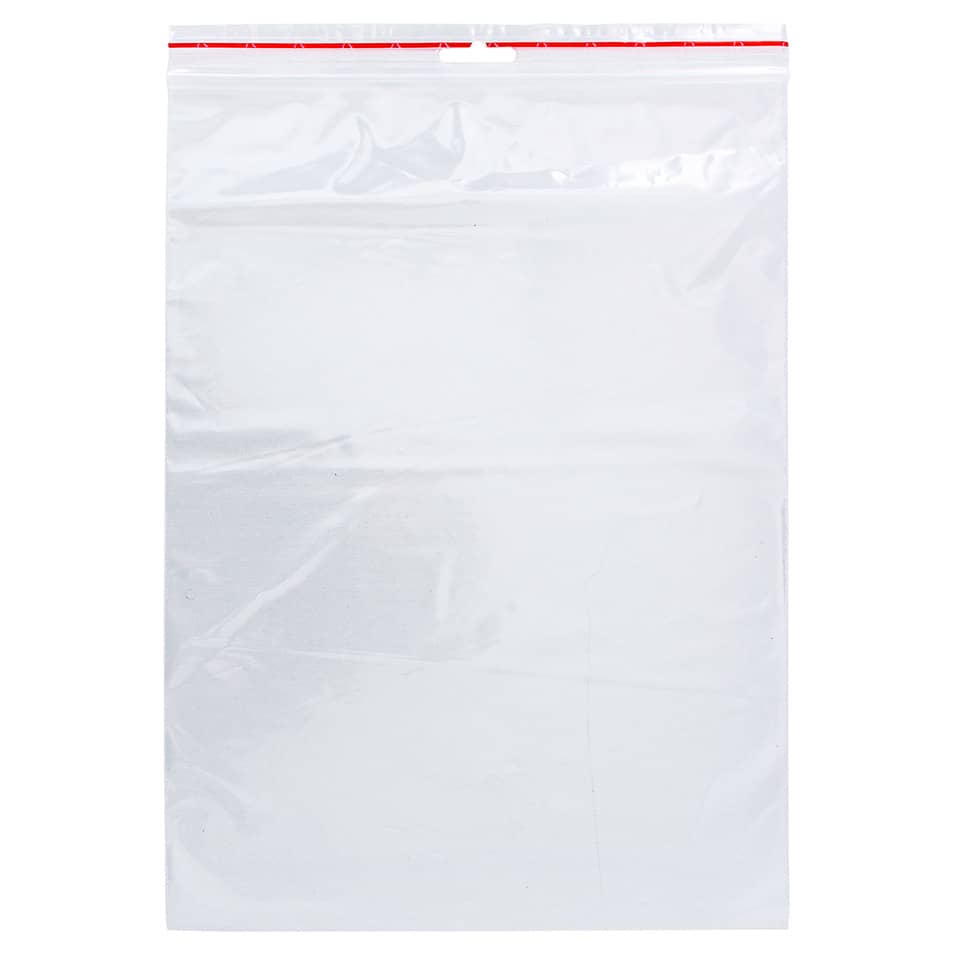 Druckbandbeutel - 230x320mm, transparent, 100 Stück