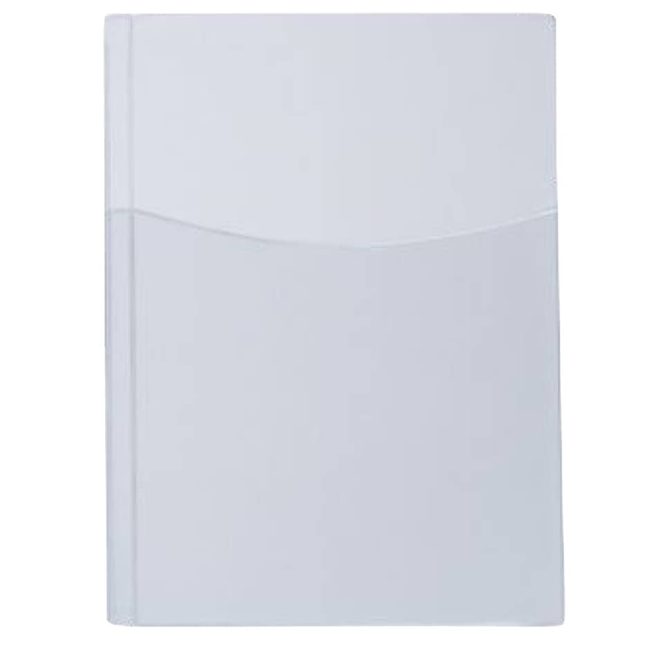 Klarsichthülle, A4, Front 3/4 Höhe, PP, 5 Stück, transparent