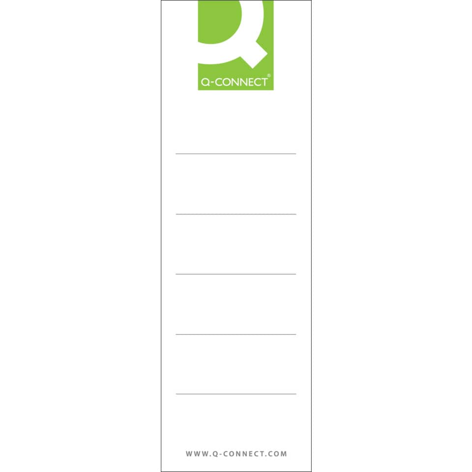 Ordnerrückenschild - breit/kurz, 50 x 157 mm, 20 Stück