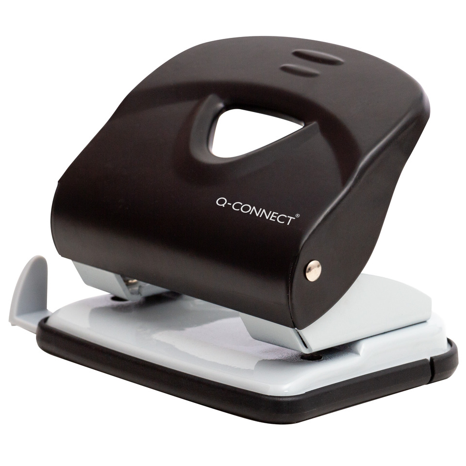 Locher, 30 Blatt, schwarz/grau