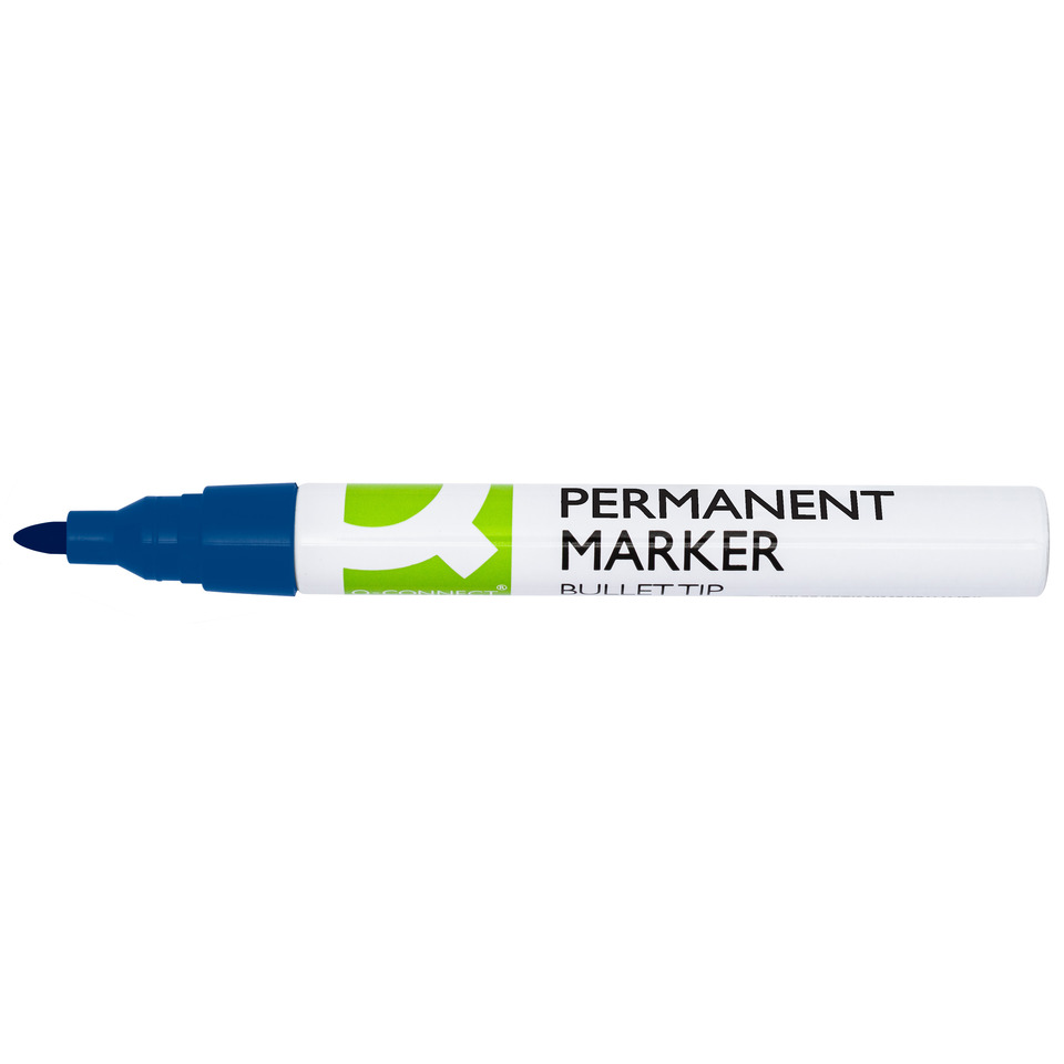 Permanentmarker, Rundspitze, ca. 2 - 3 mm, blau