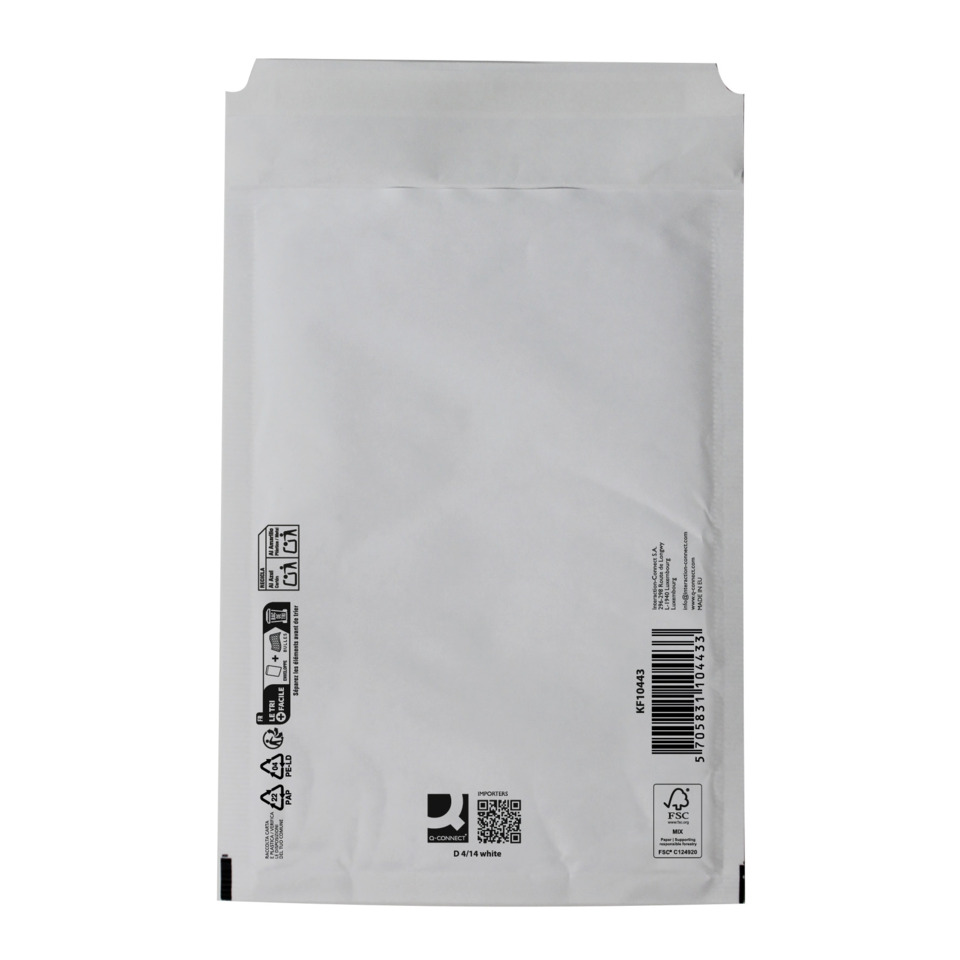 Luftpolstertasche D 4/14 A5 weiß