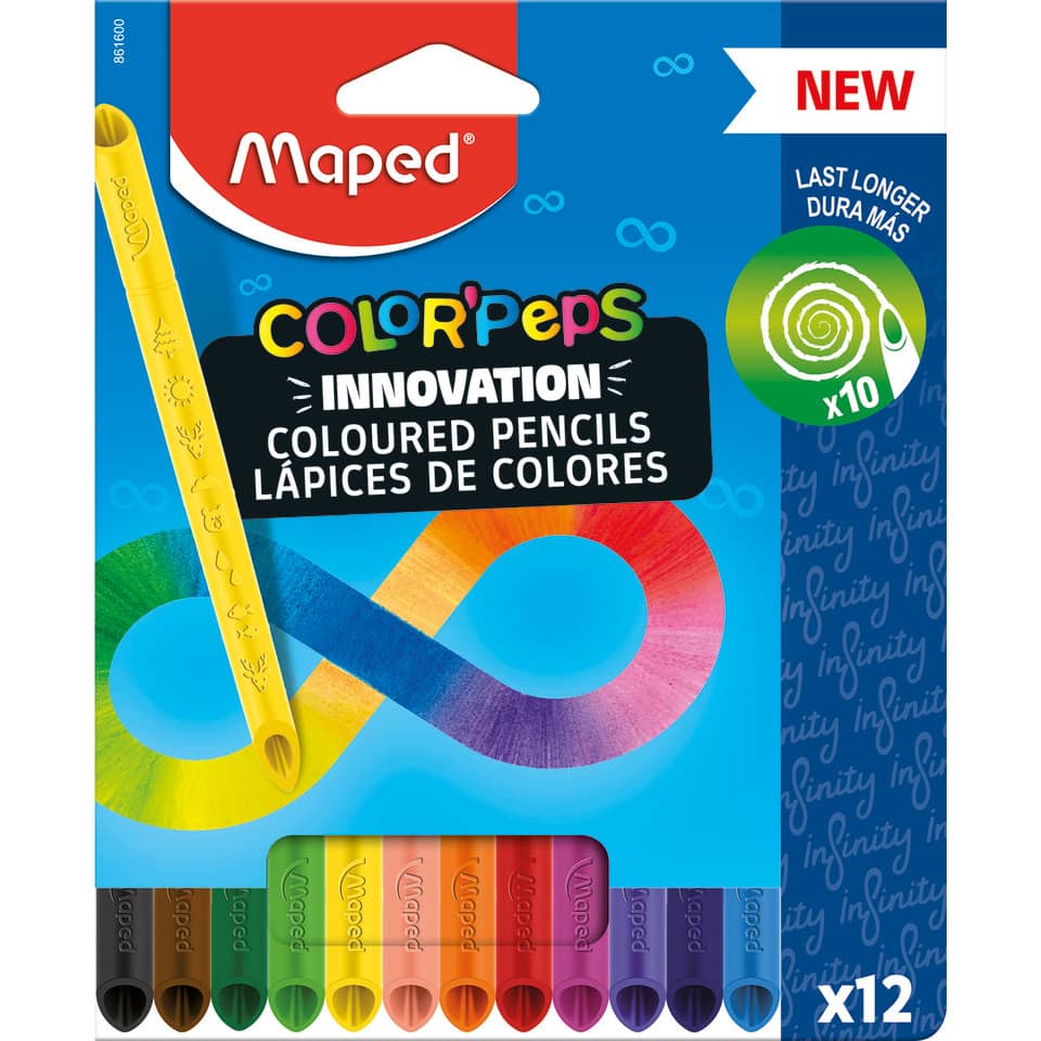 Farbstiftetui Color'Peps Infinity - 12er Kartonetui