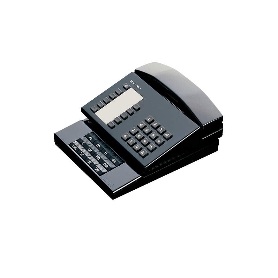 Telefonbuch schwarz