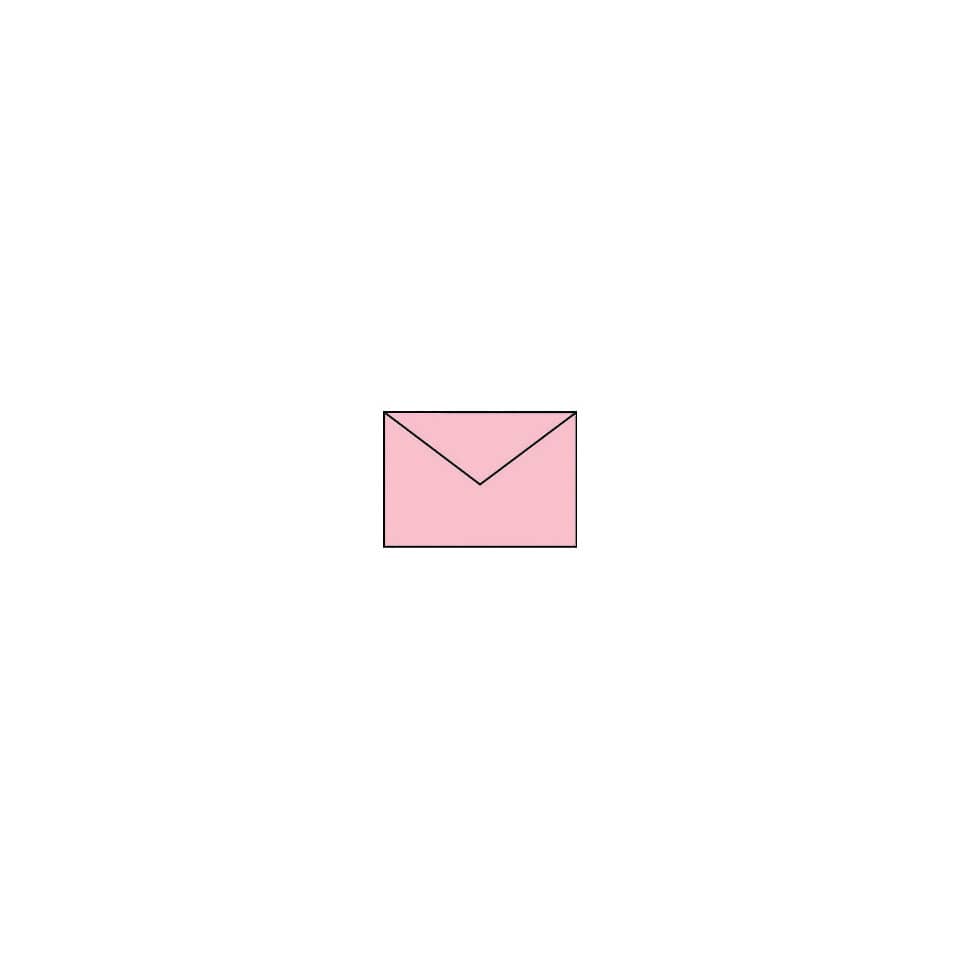 Coloretti Briefumschläge - C6, 5 Stück, rosa